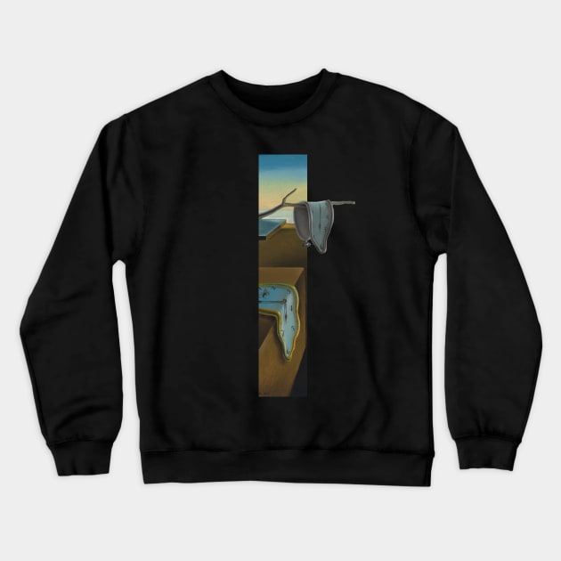 The Persistence of Memory Crewneck Sweatshirt by info@dopositive.co.uk